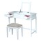 International Concepts Vanity Table with Vanity Bench, Snow White K-BE08-2-DT-2 - alternate 4